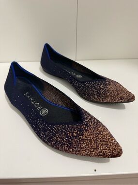 Rothy's Midnight Metallic Points